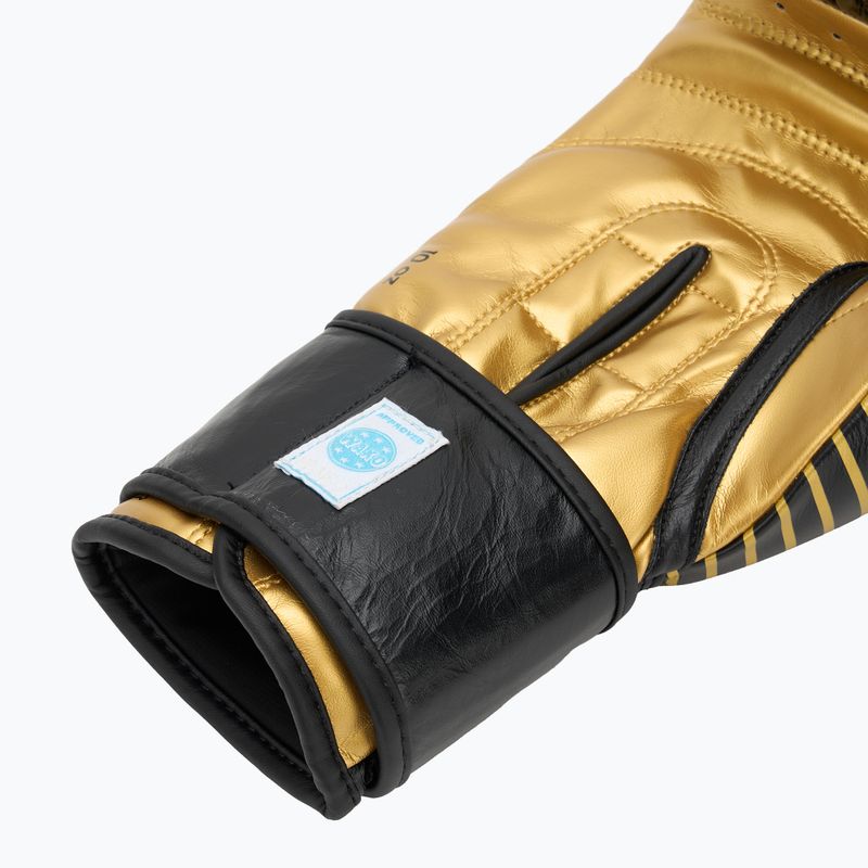 Boxerské rukavice adidas Pro Point kickboxing black/gold 6