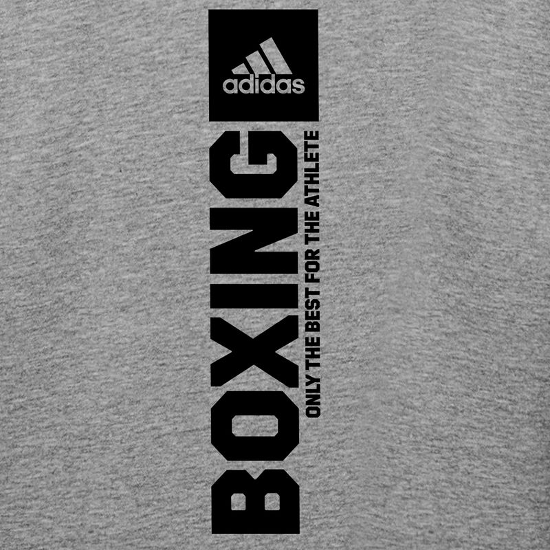 Pánske boxerské tričko adidas šedá/čierna 4