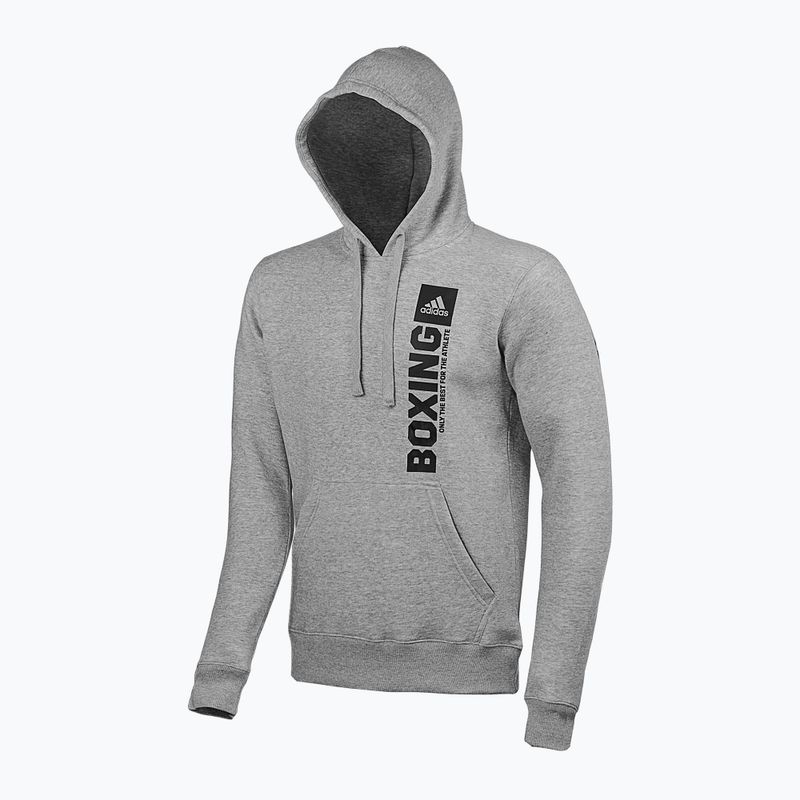 Pánska mikina adidas Boxing Hoodie šedá