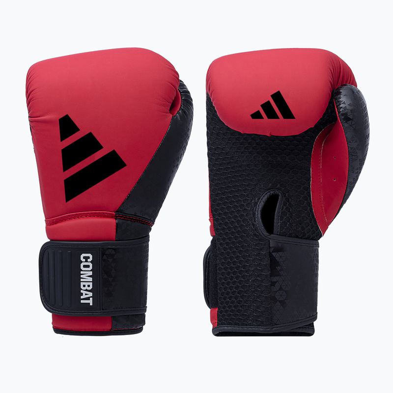 červené boxerské rukavice adidas Combat 50