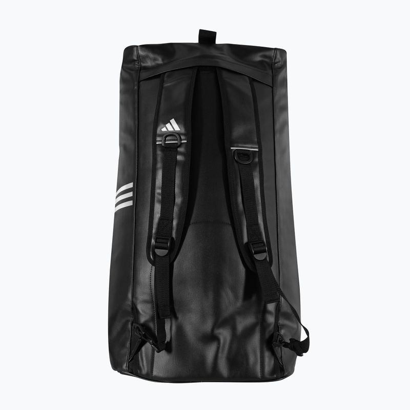 Tréningová taška adidas 65 l čierna/biela 3