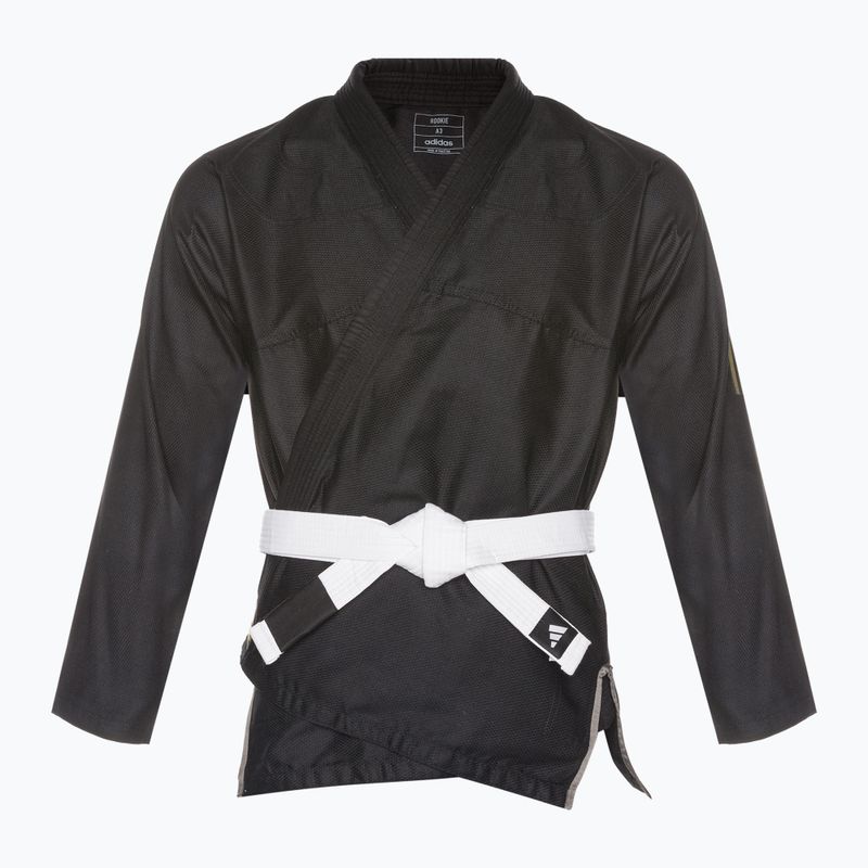 GI pre brazílske jiu-jitsu adidas Rookie black/gold 2