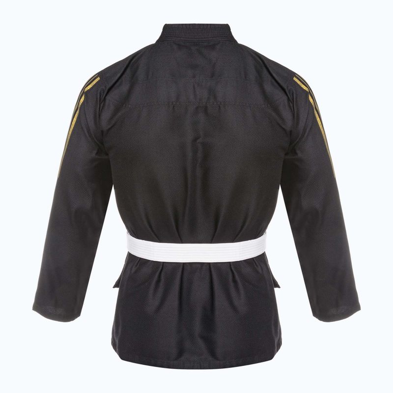 GI pre brazílske jiu-jitsu adidas Rookie black/gold 3