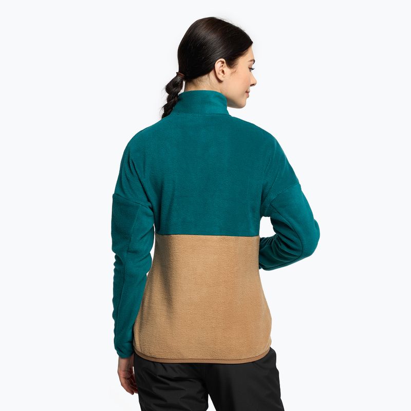 Obrázok Dámska lyžiarska mikina Arcca 1/4 Zip color SWT117-E 4