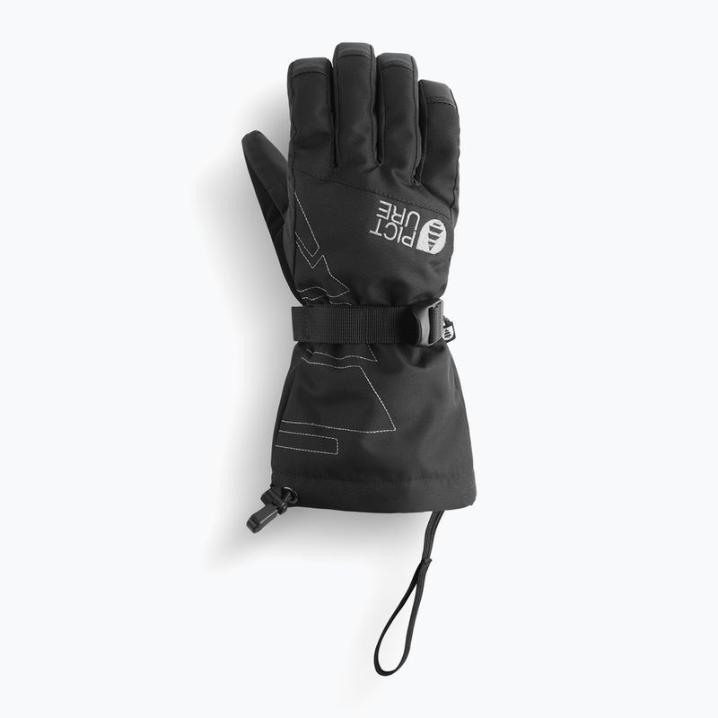 Detské lyžiarske rukavice Picture Graby Gloves 10/10 black 2