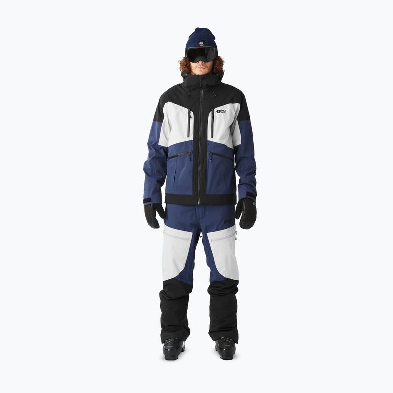 Pánska lyžiarska bunda Picture Naikoon 20/20 vapor grey 2