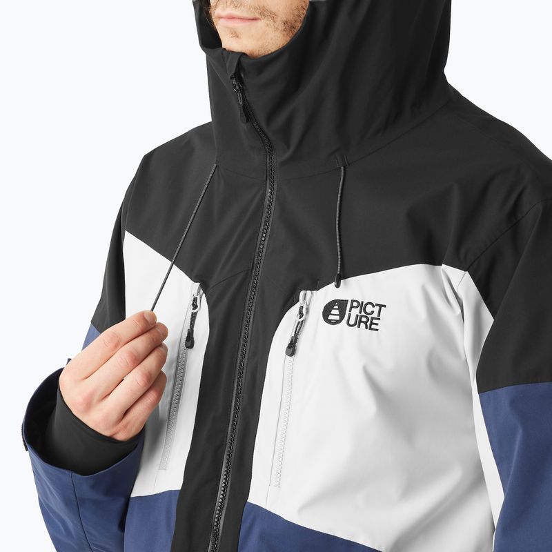 Pánska lyžiarska bunda Picture Naikoon 20/20 vapor grey 5