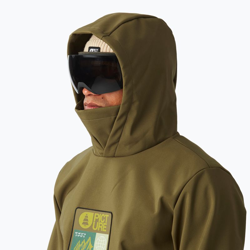 Pánska snowboardová bunda Picture Parker 5/5 tobacco 5
