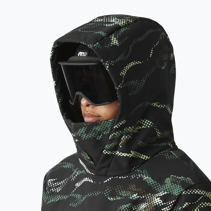 Lyžiarska bunda Picture Parker Printed forest shadow print 12