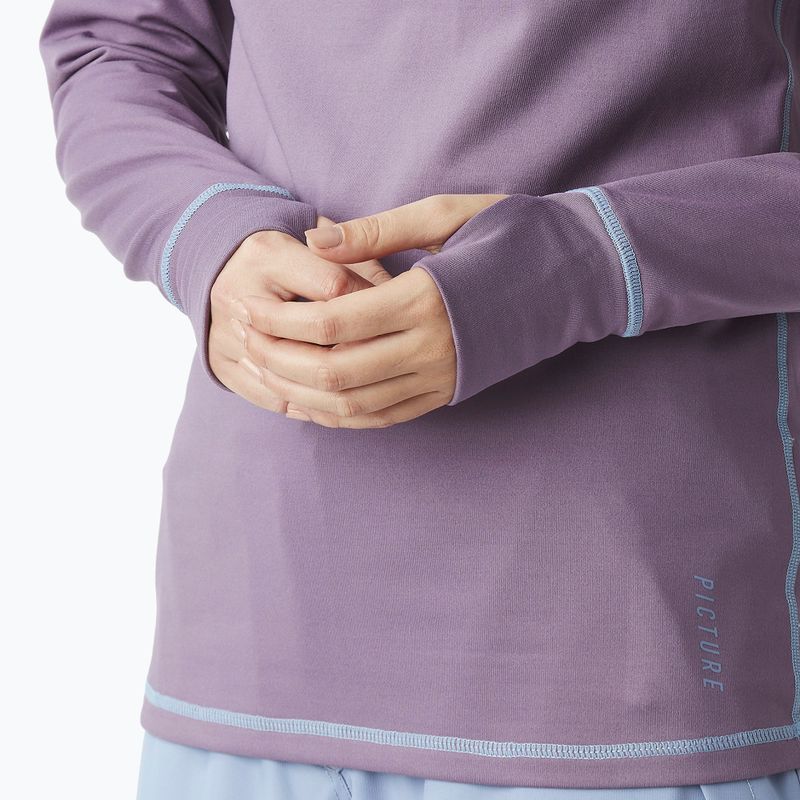 Dámska lyžiarska mikina Picture Pagaya grape jam 5