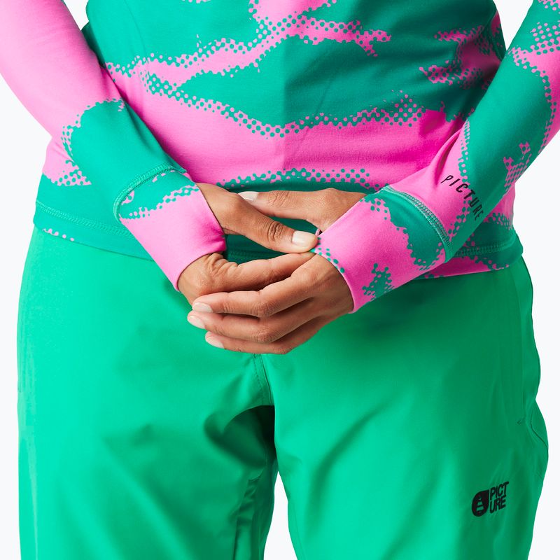 Dámske termo tričko longsleeve Picture Milita Printed retro bliss print 4