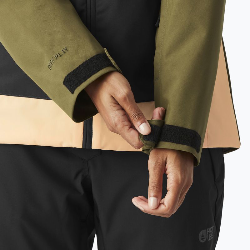 Dámska lyžiarska bunda Picture Seakrest tobacco black 7