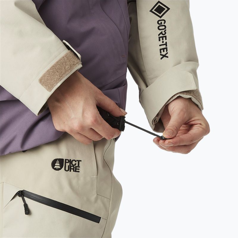 Dámska lyžiarska bunda Picture Merepi Gore-Tex grape jam 10