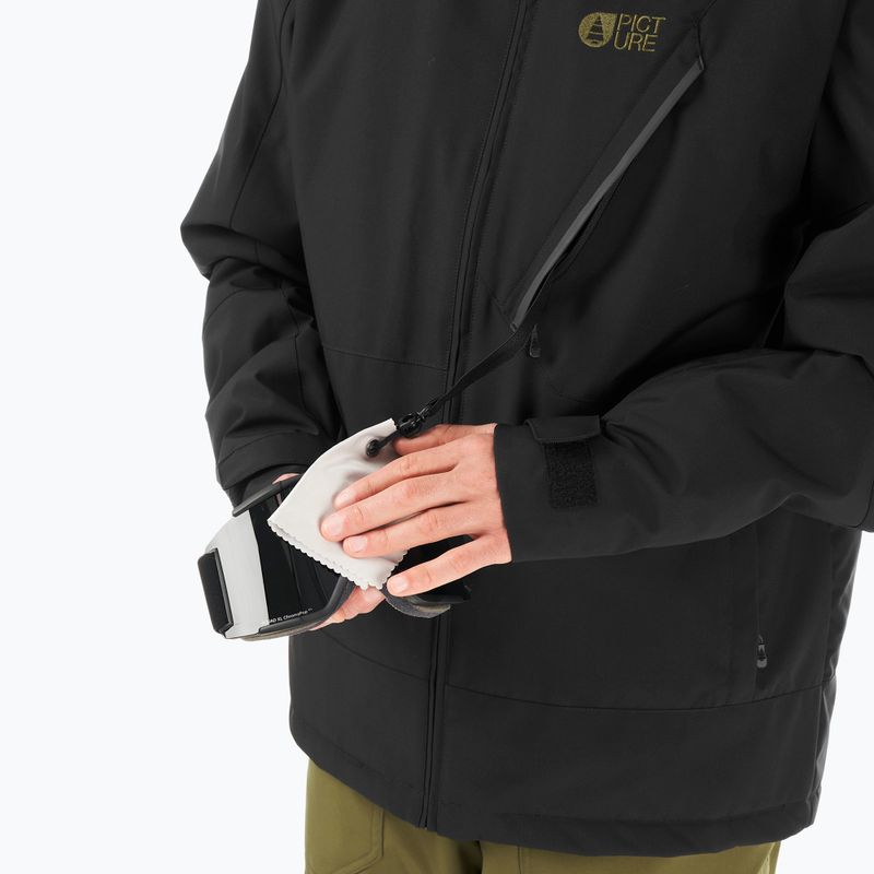 Pánska lyžiarska bunda Picture Nitric black 11