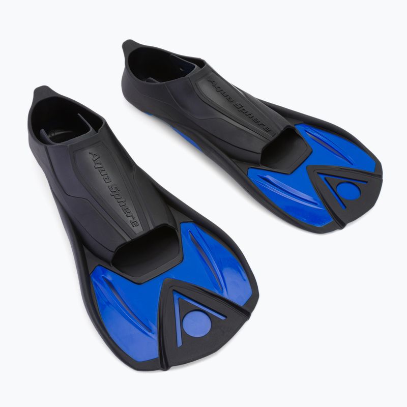 Plavecké plutvy Aquasphere Microfin čierna/modrá FA3254001 3