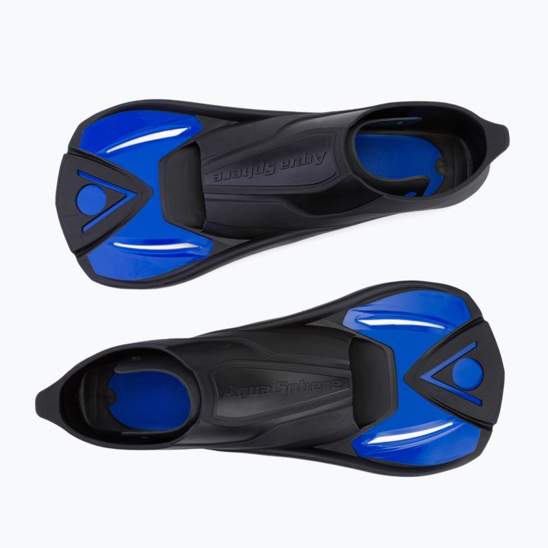 Plavecké plutvy Aquasphere Microfin čierna/modrá FA3254001 2