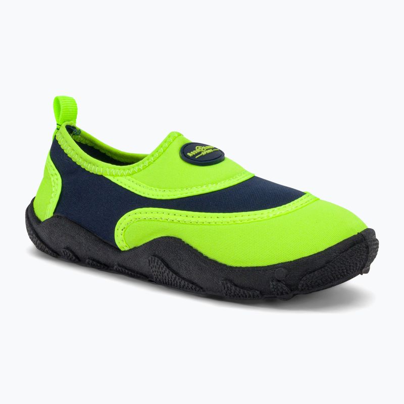 Detské topánky do vody Aqua Lung Beachwalker modré a zelené FJ028310426