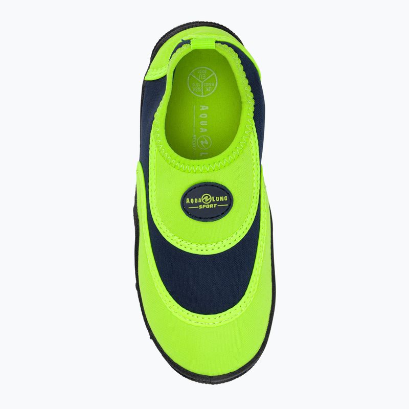 Detské topánky do vody Aqua Lung Beachwalker modré a zelené FJ028310426 6