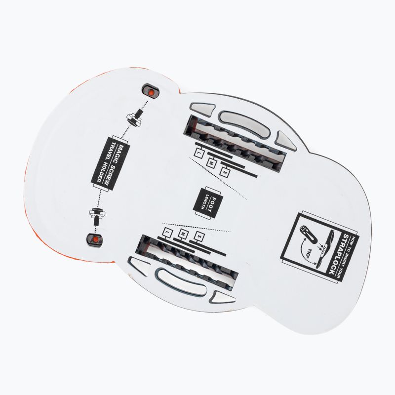 Kiteboardové podložky a popruhy F-One Platinum 3 Viazanie + rukoväť Slate/ Flame 77223-8001-S 5