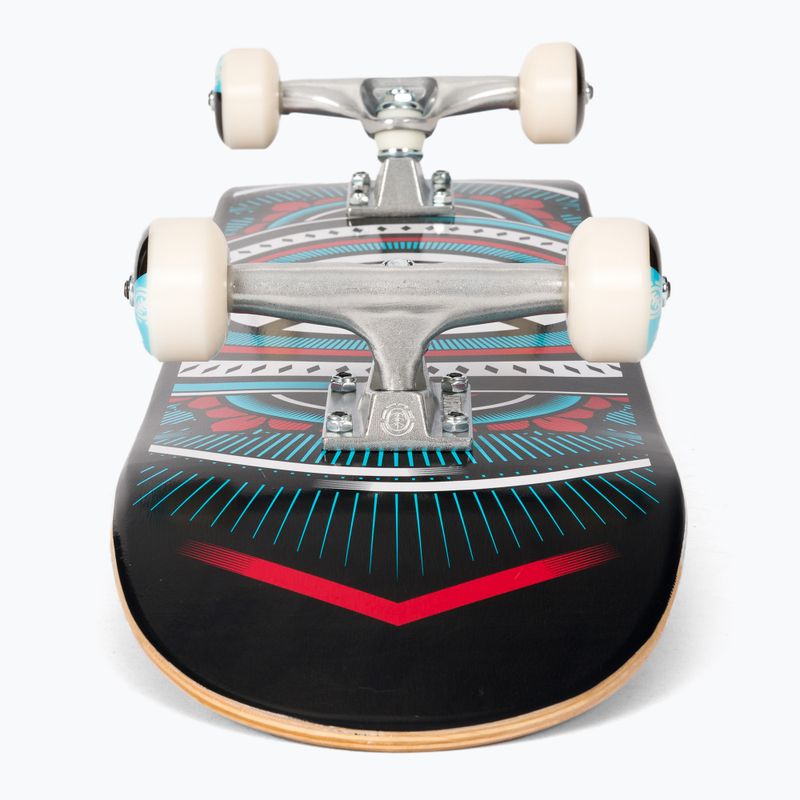 Element Hatched Červená modrá klasický skateboard W4CPC4 5