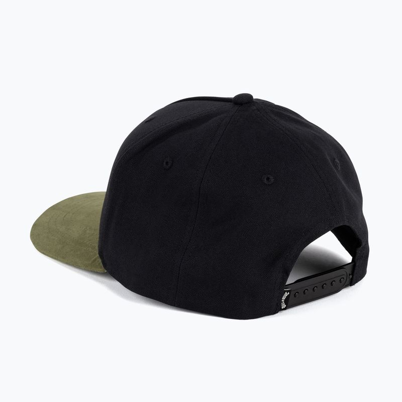 Pánska bejzbalová čiapka Billabong Stacked black 3