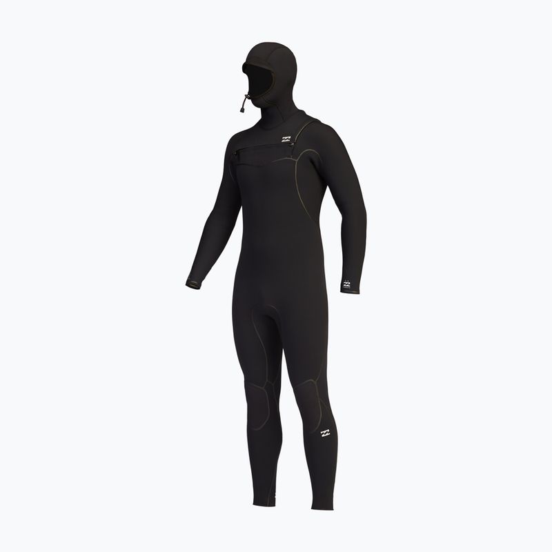 Pánsky neoprénový oblek Billabong 5/4 Furnace Hooded CZ Full black 6