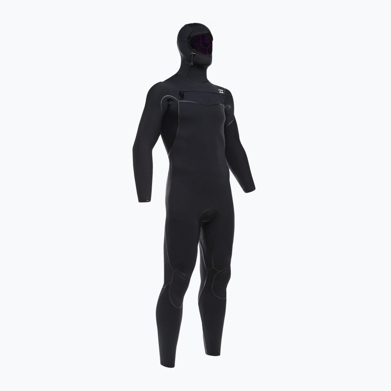 Pánsky neoprénový oblek Billabong 5/4 Furnace Hooded CZ Full black