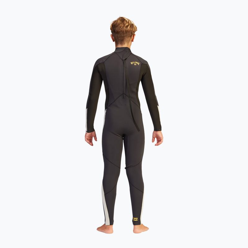 Detská plavecká pena Billabong 4/3 Boys Absolute BZ Full black rock 3