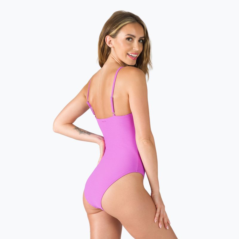 Dámske jednodielne plavky Billabong Tanlines bright orchid 3