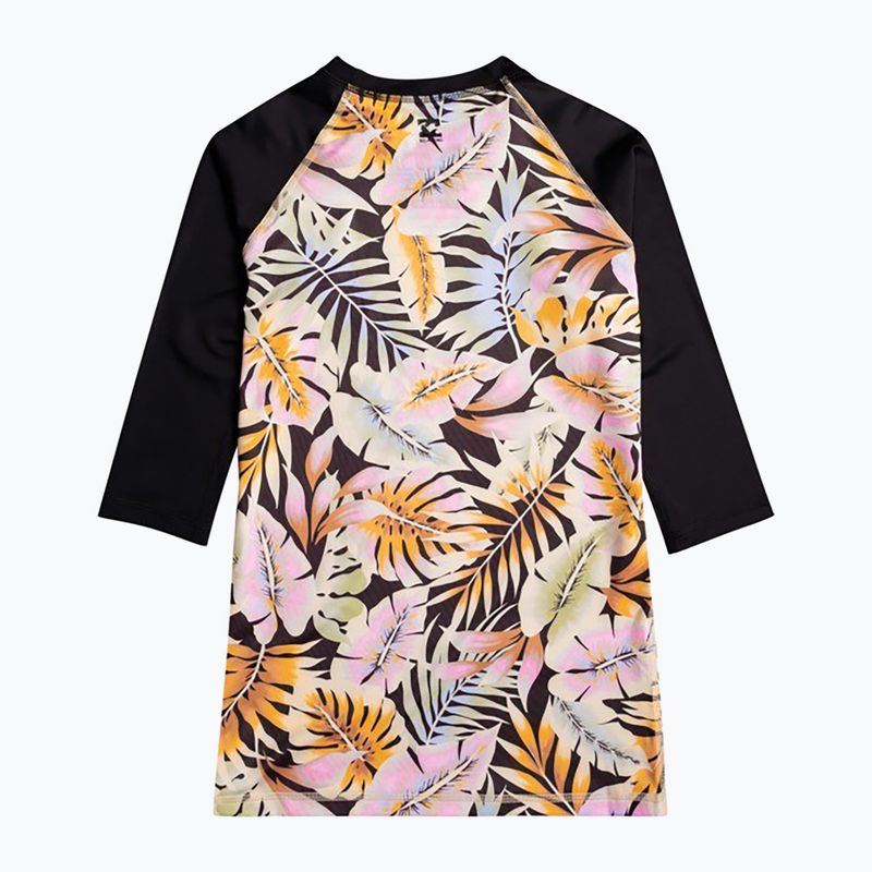 Dámske plavecké tričko  Billabong Surf Capsule black pebble 2