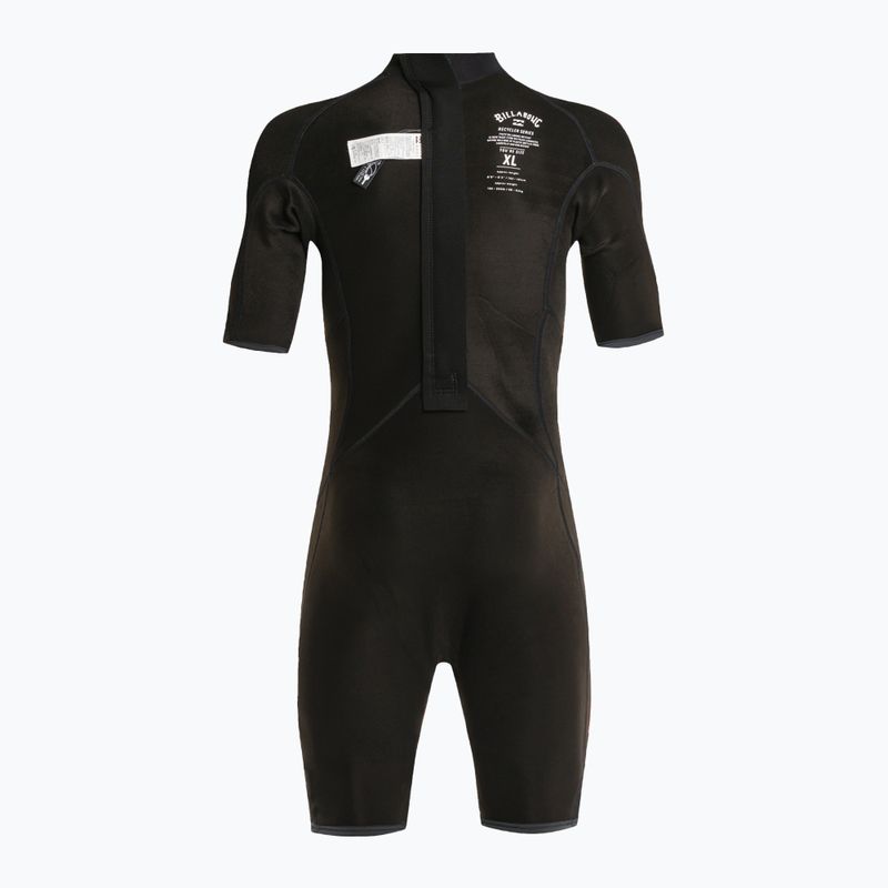Pánsky neoprénový oblek Billabong 2/2 Absolute BZ SS FL Spring black 5