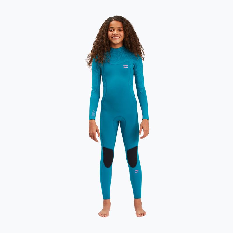 Detská plavecká pena Billabong 3/2 Teen Synergy BZ FL Full blue lagoon
