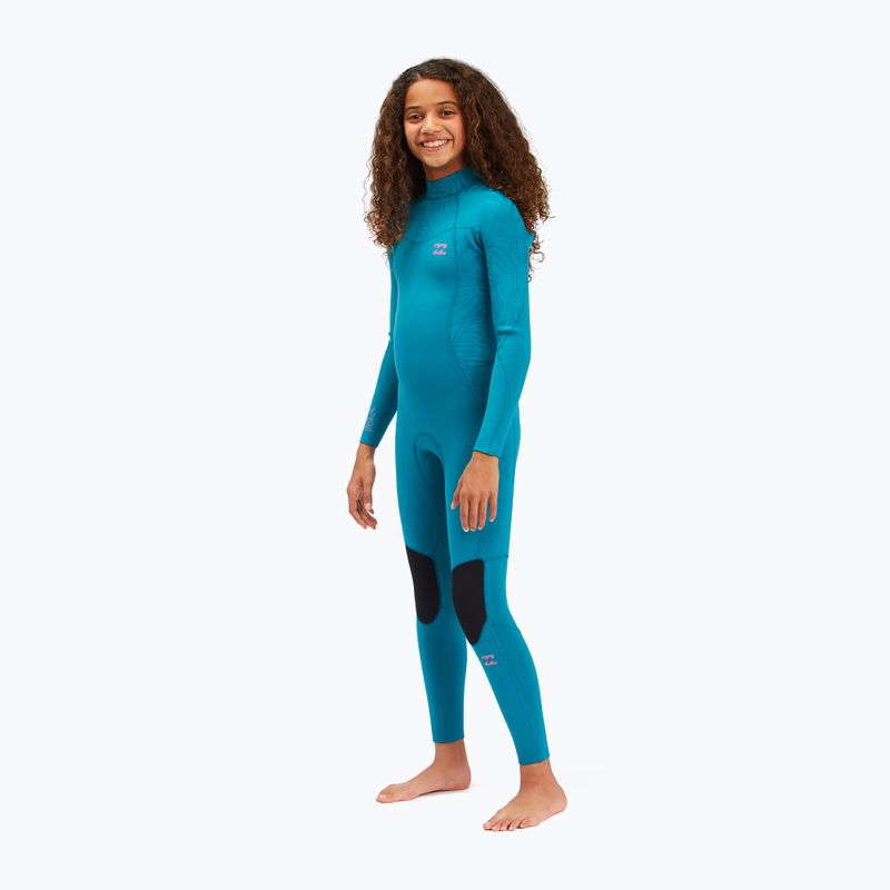 Detská plavecká pena Billabong 3/2 Teen Synergy BZ FL Full blue lagoon 2