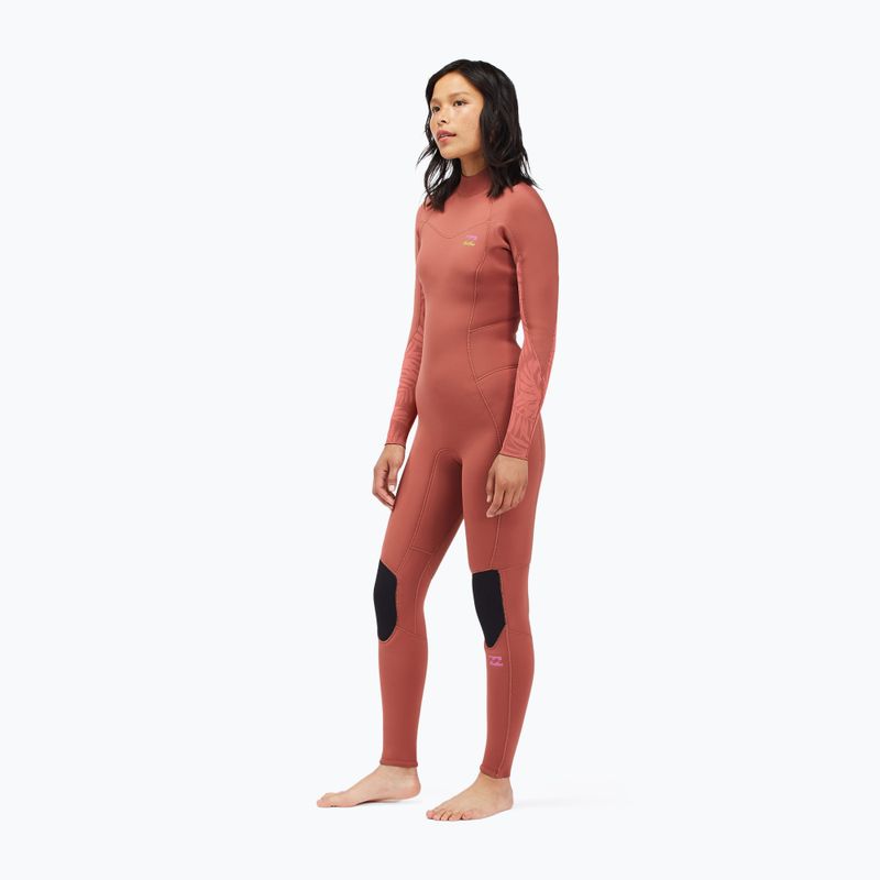 Dámsky neoprénový oblek Billabong 3/2 Synergy BZ L/SL red clay 2