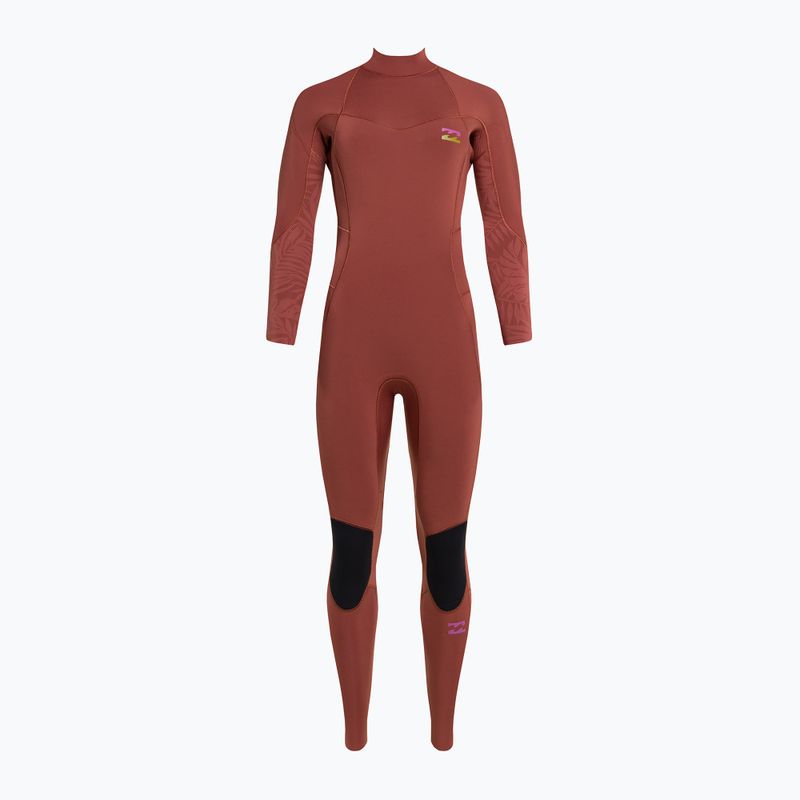 Dámsky neoprénový oblek Billabong 4/3 Synergy BZ Full red 2