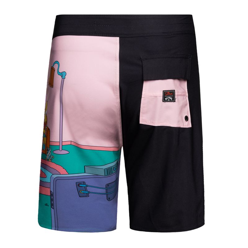 Pánske plavecké šortky Billabong Simpsons Family Couch black 6