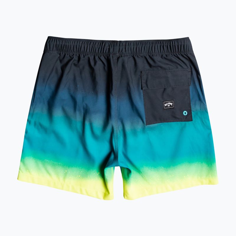 Pánske plavecké šortky Billabong All Days Fade black 2