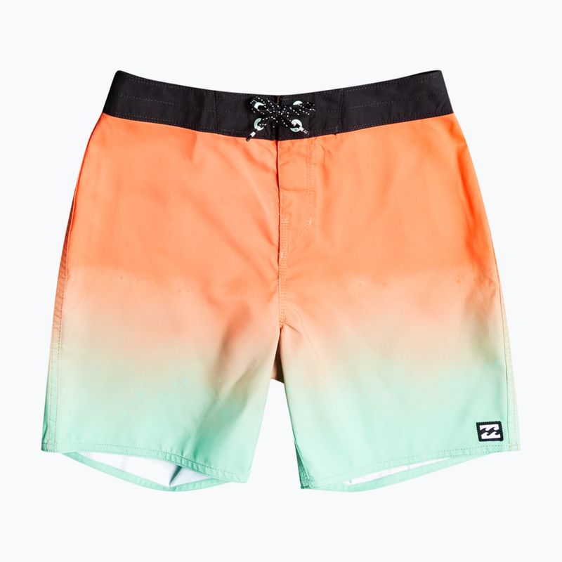 Detské plavecké šortky Billabong All Day Fade OG orange