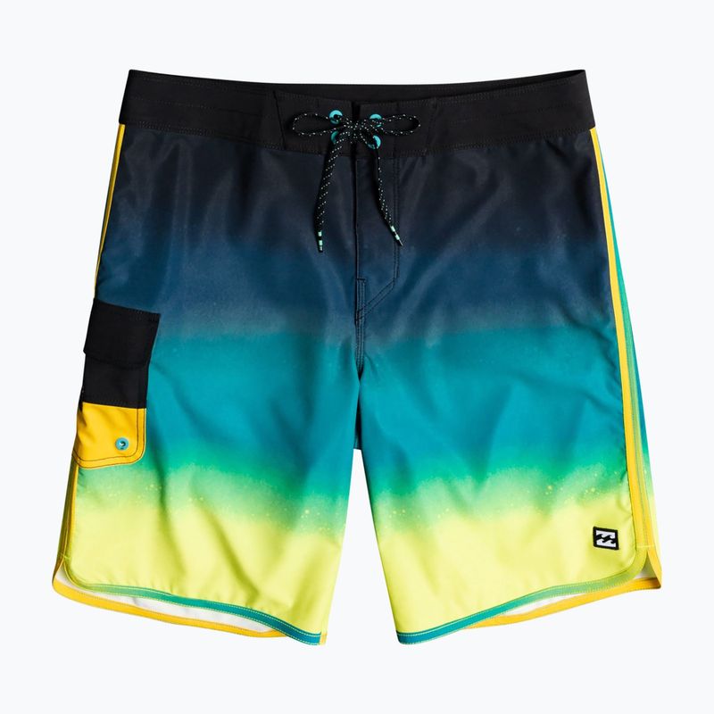 Detské plavecké šortky Billabong 73 Fade Pro black