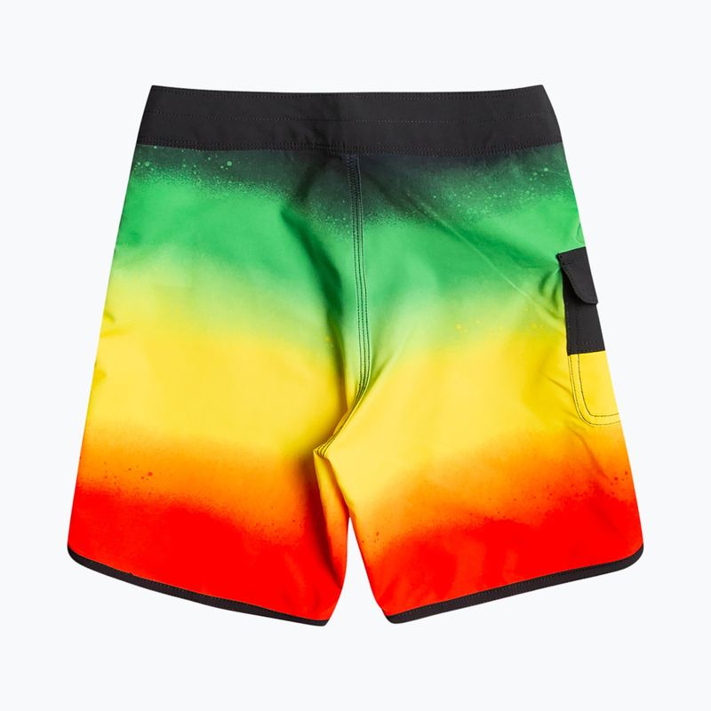 Detské plavecké šortky Billabong 73 Fade Pro rasta 2