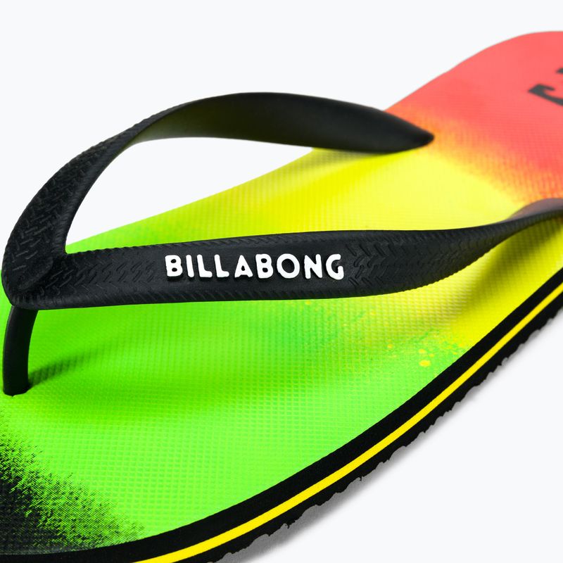 Pánske žabky Billabong Tides Fade rasta 7