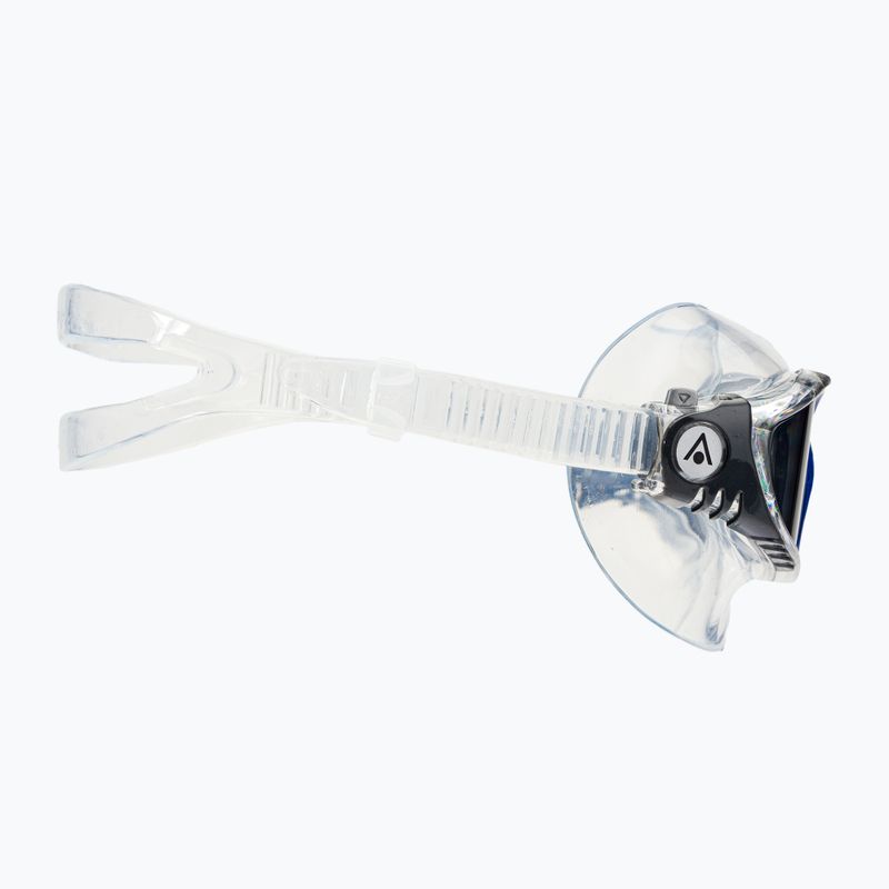 Plavecká maska Aquasphere Vista transparentná/tmavosivá/zrkadlový dym MS5050012LD 3
