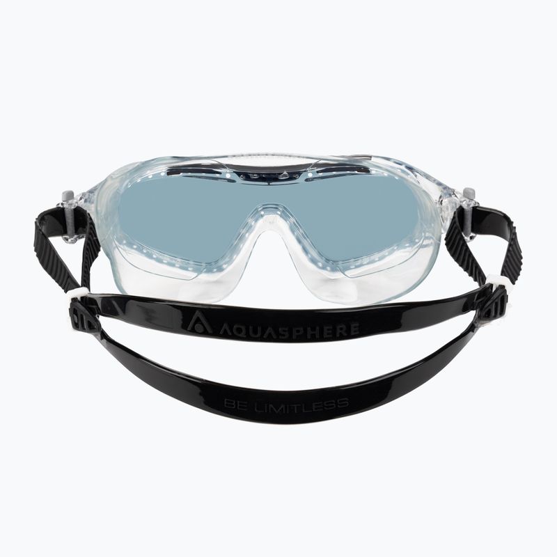 Plavecká maska Aquasphere Vista XP transparentná/čierna/zrkadlová MS5090001LD 5