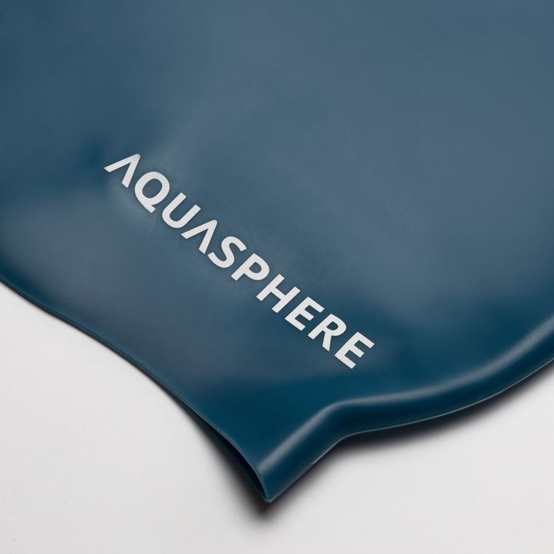 Krytka na plávanie Aquasphere Plain Silicon čierna SA212EU3209 2