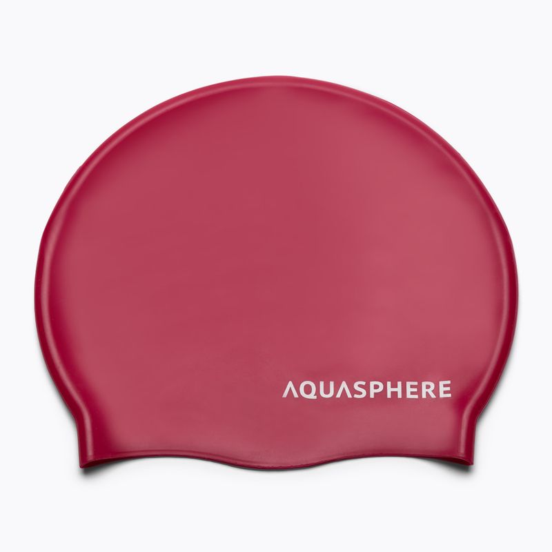 Kúpacia čiapka Aquasphere Plain Silicon pink SA212EU2209