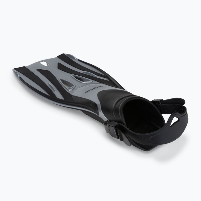 Potápačské plutvy Aqualung Fizz čierno-strieborné FA3610115SM 4