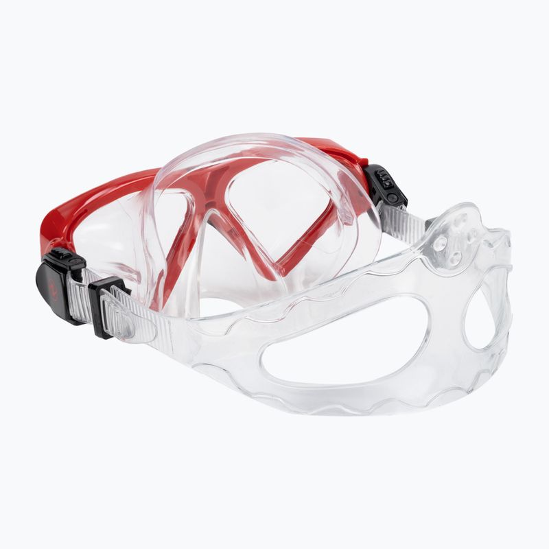 Aqualung Saturn Combo sada maska + šnorchel červená SC3980006 4
