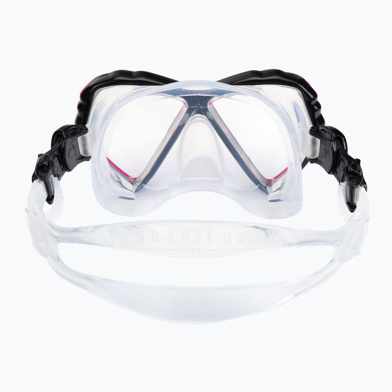 Aqualung Cub Combo detská súprava maska + šnorchel čierna/ružová SC3990002 6