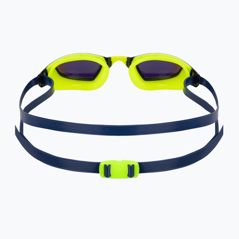 Plavecké okuliare Aquasphere Xceed bright yellow/navy blue/mirror yellow titanium EP3037104LMY 5
