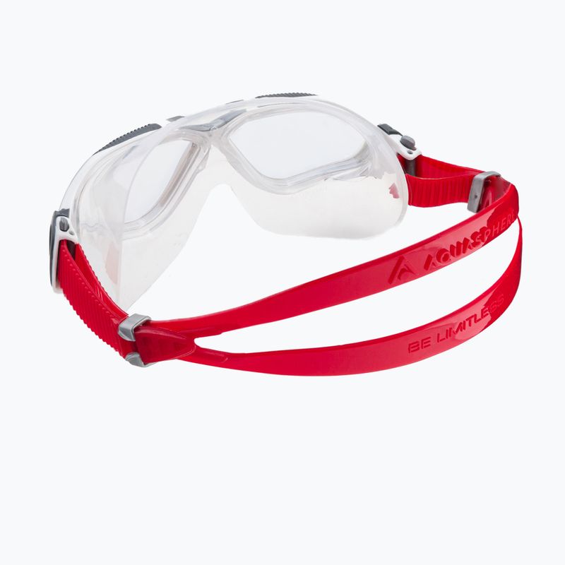 Plavecká maska Aquasphere Vista biela MS5050906LMI 4